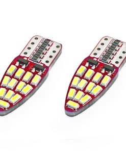 LED CANBUS 24SMD 3014 T10e (W5W) White 12V