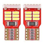 LED CANBUS 18SMD 4014 T10e W5W White 12V AMIO-01286