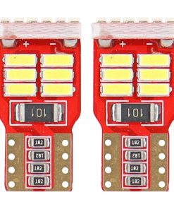 LED CANBUS 18SMD 4014 T10e W5W White 12V AMIO-01286