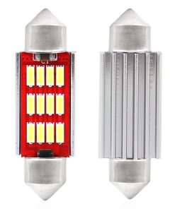 LED CANBUS 4014 12SMD Festoon C5W C10W C3W 36mm White 12V/24V 4 LED CANBUS 4014 12SMD Festoon C5W C10W C3W 36mm White 12V/24V