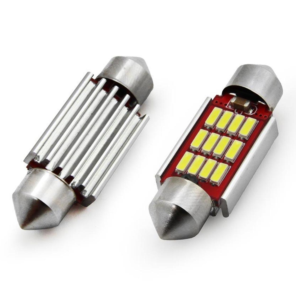 LED CANBUS 4014 12SMD Festoon C5W C10W C3W 36mm White 12V/24V 3 LED CANBUS 4014 12SMD Festoon C5W C10W C3W 36mm White 12V/24V