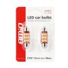 LED CANBUS 4014 12SMD Festoon C5W C10W C3W 36mm White 12V/24V
