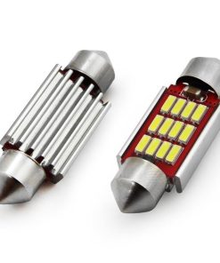 LED CANBUS 4014 12SMD Festoon C5W C10W C3W 39mm White 12V/24V