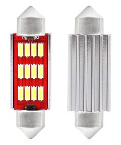LED CANBUS 4014 12SMD Festoon C5W C10W C3W 41mm White 12V/24V