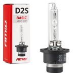 Bombilla xenón tipo D2S 6000K AMiO BASIC