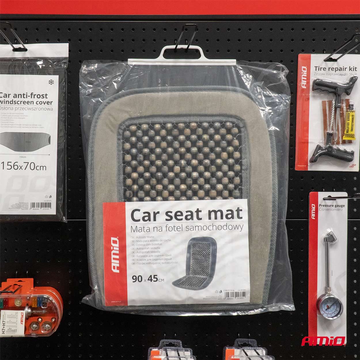 Cubre Asiento de Coche CSM-01- color gris 6 Cubre Asiento de Coche CSM-01- color gris