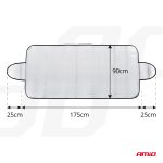 Protector solar para parabrisas universal - 175x90cm