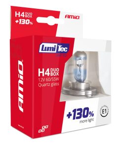 Kit halógenos LumiTec LIMITED +130% H4 12V 60/55W DUO BOX