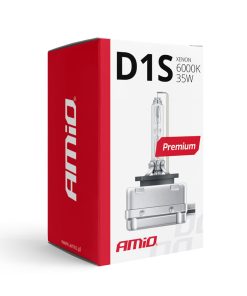 Bombilla xenón tipo D1S 6000K AMiO PREMIUM
