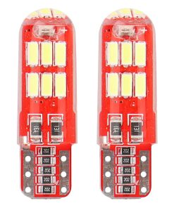 LED CANBUS 15SMD 4014 T10e (W5W) SILCA White 12V
