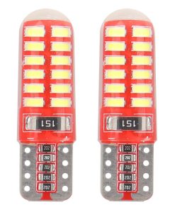 LED CANBUS 24SMD 3014 T10e (W5W) SILCA White 12V