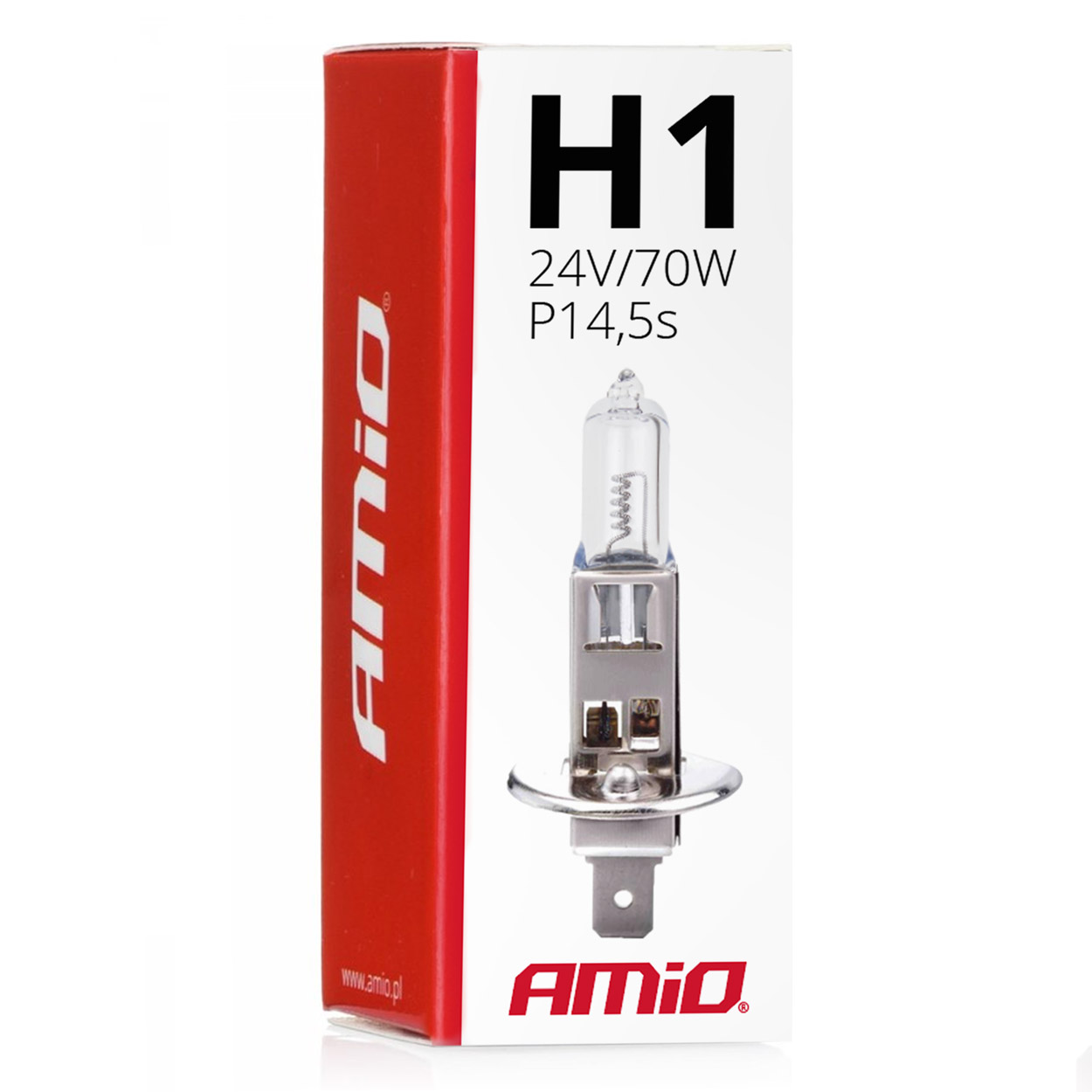 Bombilla halógena H1 24V 70W 3 Bombilla halógena H1 24V 70W