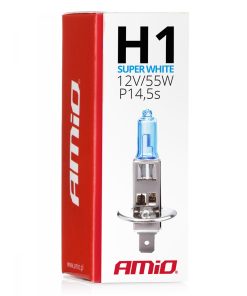 Bombilla halógena H1 12V 55W Super White