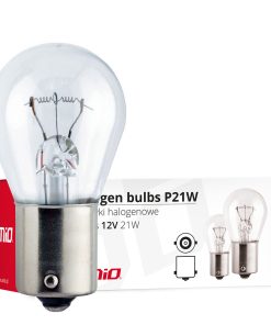 Bombillas halógenas P21W BA15s 12V 21W 10 unid.