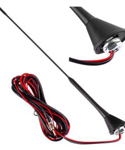 Antena para coche 40 cm con amplificador ANT08 AMIO-01511
