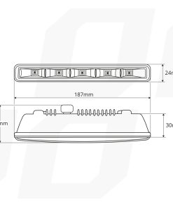 Luces de circulación diurna DRL 501HP