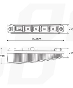 Luces de circulación diurna DRL 506HP 14 Luces de circulación diurna DRL 506HP