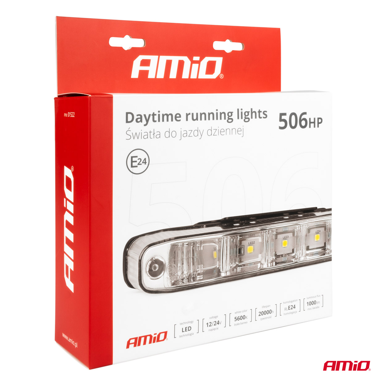 Luces de circulación diurna DRL 506HP 9 Luces de circulación diurna DRL 506HP