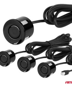Sensor de Aparcamiento Buzzer 4 sensores- color negro