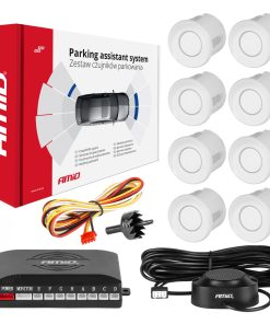 Sensor de Aparcamiento Buzzer 8 sensores- color blanco