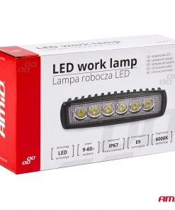 Lámpara de Trabajo AWL01 6 LED FLAT 9-60V 22 Lámpara de Trabajo AWL01 6 LED FLAT 9-60V