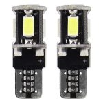 LED CANBUS 5SMD 5730 T10 (W5W) White