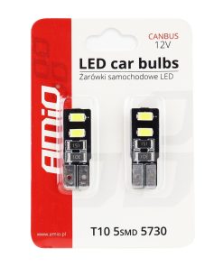 LED CANBUS 4SMD 5730 T10 (W5W) White