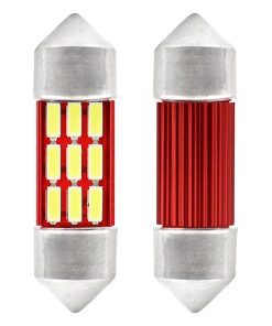 LED CANBUS 4014 12SMD Festoon C5W C10W C3W 31mm White 12V/24V