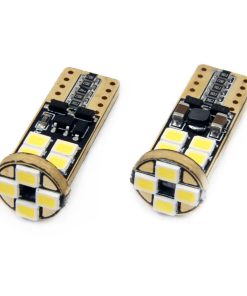 LED CANBUS 12SMD 2835 T10e (W5W)  White 12V/24V