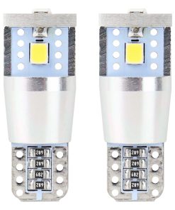 LED CANBUS 3SMD 2835 T10e (W5W)  ALU White 12V/24V