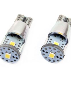 LED CANBUS 3SMD 2835 T10e (W5W)  ALU White 12V/24V