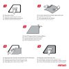 Lámina Polarización de Vidrios- Super Dark Black (Negro Super Obscuro) 0,75x3m (5%)
