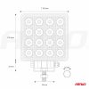 Lámpara de Trabajo AWL10 16LED FLOOD 9-36V