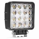 Lámpara de trabajo LED AWL05 EMC 108x108 48W FLAT 9-60V