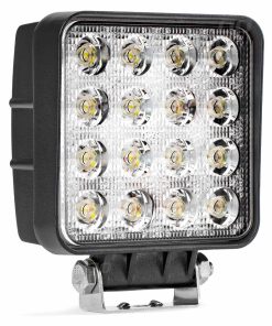 Lámpara de trabajo LED AWL05 EMC 108x108 48W FLAT 9-60V