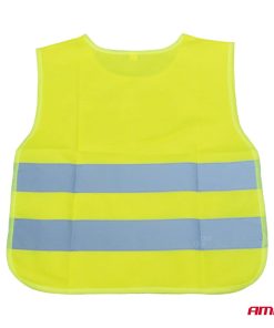 Chaleco de seguridad amarillo para ninos posee certificado AMIO-01737 6 Chaleco de seguridad amarillo para ninos posee certificado AMIO-01737