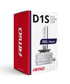 Bombilla xenón tipo D1S 5500K AMiO 150% POWER