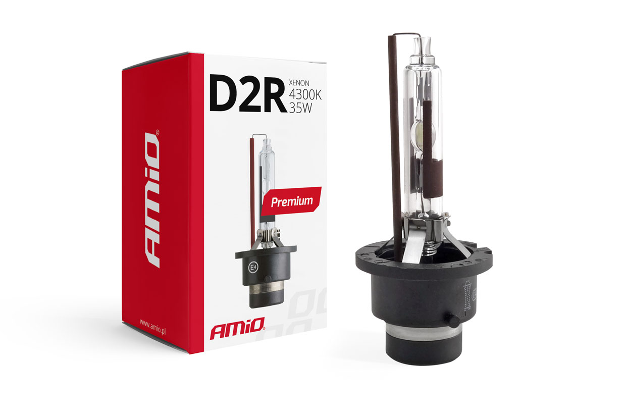 Bombilla xenon D2R 4300K AMiO PREMIUM 1 Bombilla xenon D2R 4300K AMiO PREMIUM