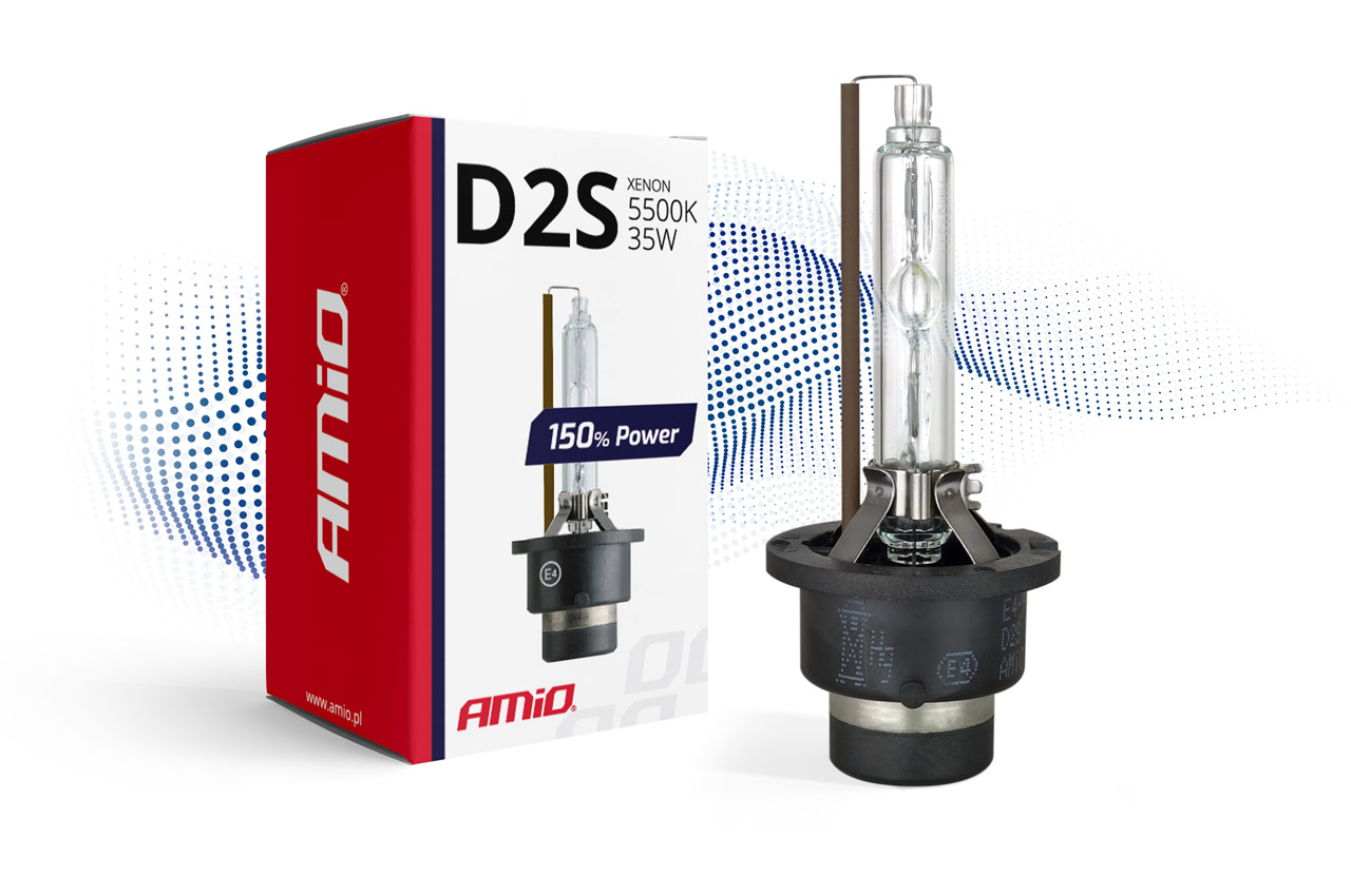 Bombilla xenón tipo D2S 5500K AMiO 150% POWER 1 Bombilla xenón tipo D2S 5500K AMiO 150% POWER