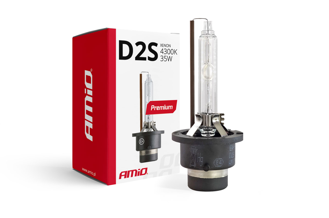 Bombilla xenon tipo D2S Premium 4300K AMiO PREMIUM 1 Bombilla xenon tipo D2S Premium 4300K AMiO PREMIUM