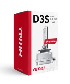 Bombilla xenón tipo D3S 4300K AMiO PREMIUM