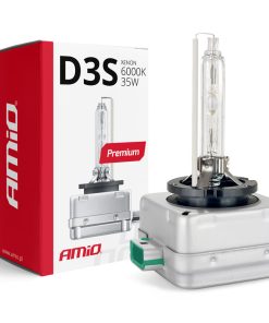 Bombilla xenón tipo D3S 6000K AMiO PREMIUM