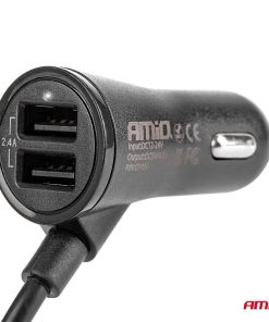 Cargador para móvil frontal + extensión 4 USB