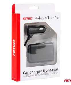 Cargador para móvil frontal + extensión 4 USB 9 Cargador para móvil frontal + extensión 4 USB