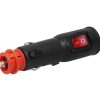 Enchufe del encendor de cigarrillos EURO/DIN 12/24V