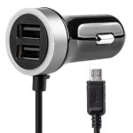 Cargador de Móvil USB para Coche 12/24V Micro + 2x USB 2.4A PCH PRO-01