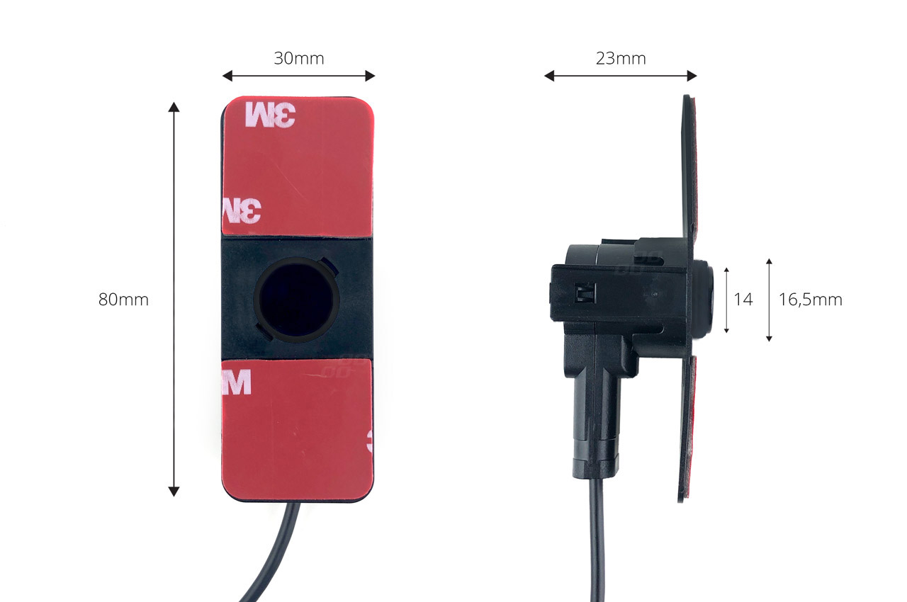 Sensor de Aparcamiento TFT01 4,3" con cámara HD-310 4 sensores - color negro montaje interno 6 Sensor de Aparcamiento TFT01 4,3" con cámara HD-310 4 sensores - color negro montaje interno