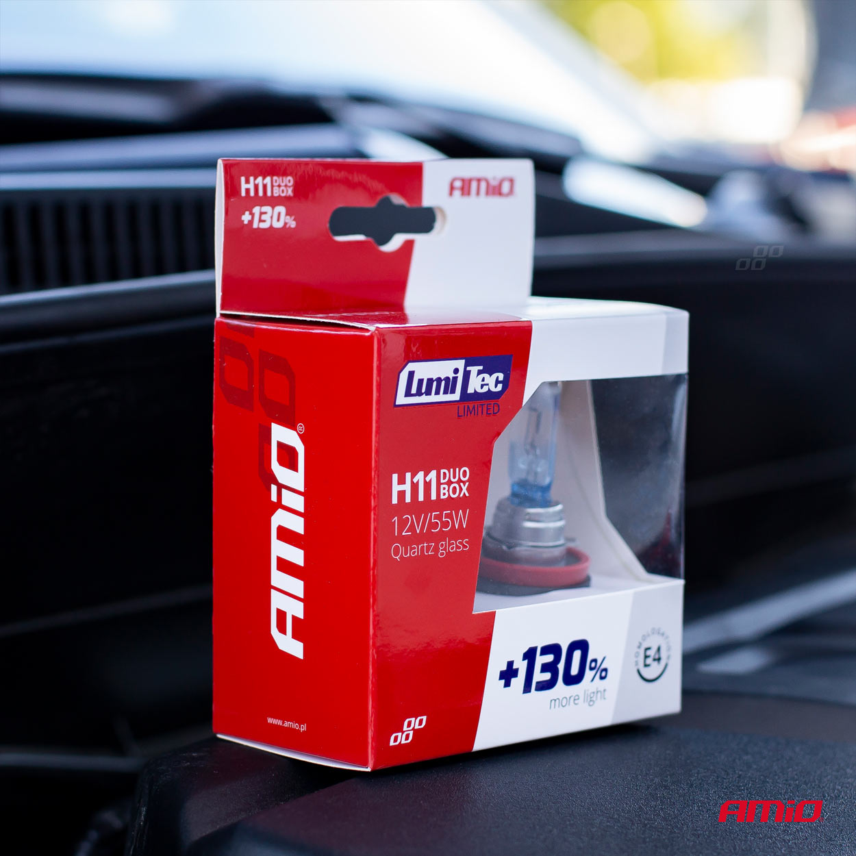 Kit halógenos LumiTec LIMITED +130% HB4 12V 51W DUO BOX 3 Kit halógenos LumiTec LIMITED +130% HB4 12V 51W DUO BOX