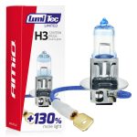 Bombilla halógena H3 12V 55W LumiTec LIMITED +130%