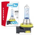 Bombilla halógena LumiTec SuperWhite +120% H11 12V 55W